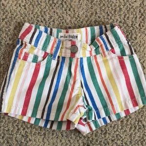Mini-boden shorts size 3years
